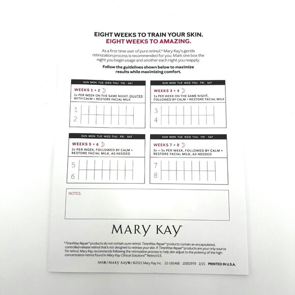 Mary Kay Clinical Solutions Retinol 0.5 Set - Anti-Aging Skincare Kit NEW IN BOX - Picture 7 of 8
